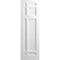 Ekena Millwork True Fit PVC San Juan Capistrano Mission Style Fixed Mount Shutters, Unfinished, 12W x 44H, PR TFP001SJ12X044UN - alternate 14